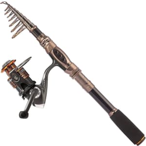 Plusinno Fishing Rod and Reel Combo: $26 Plusinno Fishing Rod and Reel Combo: $26