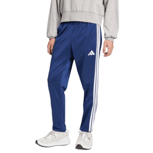 adidas Men's 3-Stripes Tricot Regular Tapered Pants: $14