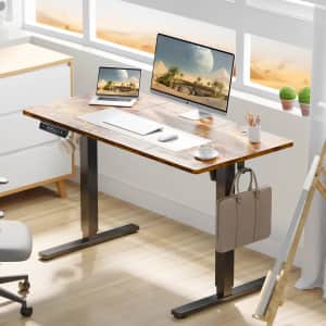 Inbox Zero Koree Standing and Height-Adjustable Desk: $99