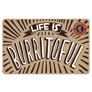 Chipotle Gift Cards at Best Buy: Extra 10% off