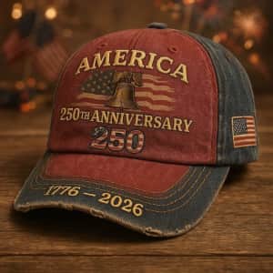 Koulb United States 250th Anniversary Unisex Cap: 2 for $9