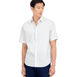 Alfani Men's 100% Cotton Geo-Pattern Shirt: $8.16