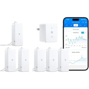 GoveeLife Smart WiFi Hygrometer Thermometer 6-Pack: $67.99