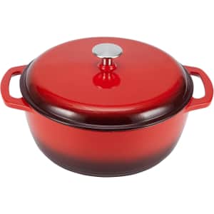 Amazon Basics 4.3-Quart Cast Iron Dutch Oven Pot: $30 w/ Prime