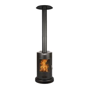 Muskoka 84" 75,000 BTU Steel Wood Pellet Patio Heater: $198