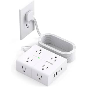 One Beat 10-Foot 12-in-1 Surge Protector Power Strip: $10 w/ Prime