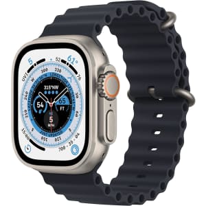 Refurb Apple Watch Ultra GPS + Cellular 49mm Smartwatch: $449