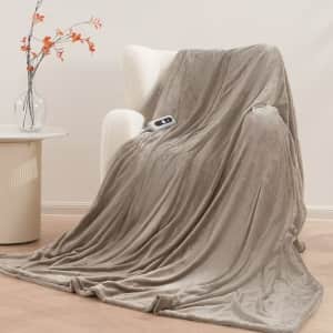 Marnur 72" x 84" Heated Throw Blanket: $36.99 Marnur 72" x 84" Heated Throw Blanket: $36.99