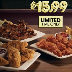 Applebee's All You Can Eat Special: $15.99