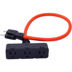 KMC 3-Outlet Power Extension Cord: $5
