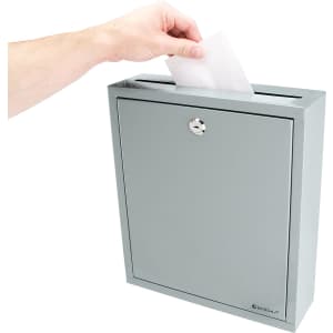 Barska Wall Mount Locking Mailbox with Key: $36.50