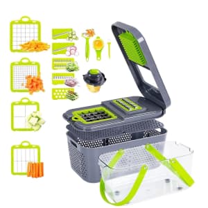 Miibox 22-in-1 Vegetable Chopper: $8.87 Miibox 22-in-1 Vegetable Chopper: $8.87