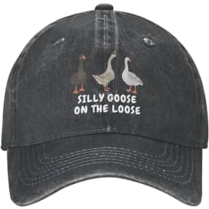 Men's Silly Goose On The Loose Cap: $7.97 w/ Prime