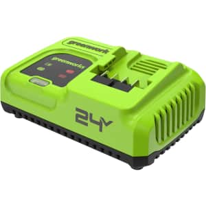 Greenworks 24V 5A Rapid Battery Charger: $34