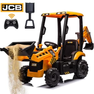Kids 12V Ride-On Excavator Digger: $209.99