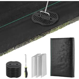 Pamase 4x50ft Landscape Weed Barrier Fabric: $13 Pamase 4x50ft Landscape Weed Barrier Fabric: $13