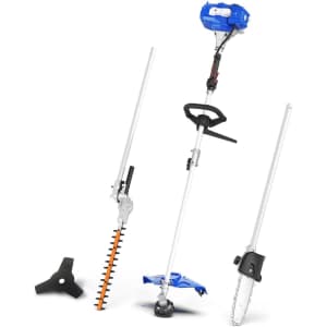 Wild Badger Power 4-in-1 Polesaw / Hedge Trimmer / String Trimmer: $176 w/ Prime