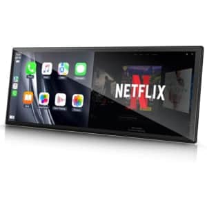 Lamtto 10.25'' Wireless Carplay Screen with Entertainment Apps: $78.39
