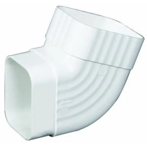 Amerimax 4.5" Vinyl Downspout Side Elbow: $2.98