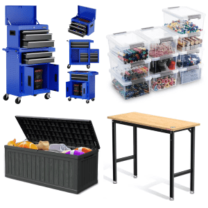 Storage & Organization Flash Deals at Walmart: Up to 76% off