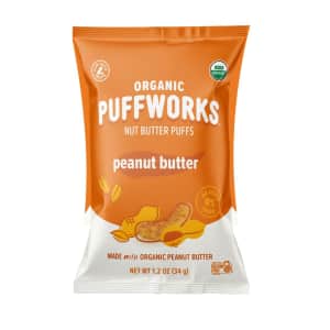 Puffworks Organic Peanut Butter Puffs 8-Pack: $18 Puffworks Organic Peanut Butter Puffs 8-Pack: $18