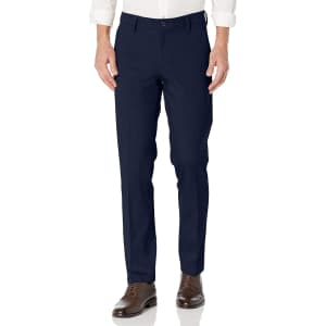 Dockers Men's Straight Fit Workday Khaki Smart 360 Flex Pants: $24