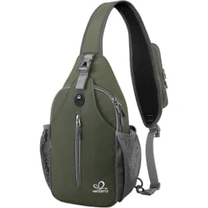 Waterfly Crossbody Sling Backpack: $26