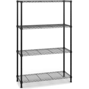 Qunler 4-Tier Storage Shelf Unit: $38