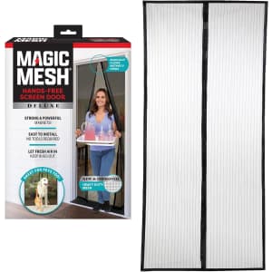 Magic Mesh Hands-Free Magnetic Screen Door Deluxe: $7.97