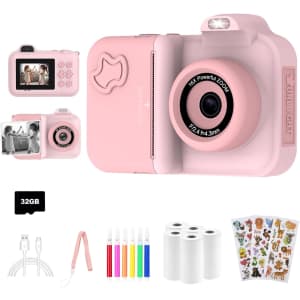 Misirun Kids' Instant Print Camera w/ 32GB Card: $19 w/ Prime Misirun Kids' Instant Print Camera w/ 32GB Card: $19 w/ Prime