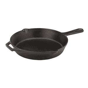 Mercer Culinary Pre-Seasoned 10" Cast Iron Skillet: $8, 12" for $10