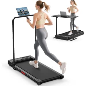 Walking Pad Treadmill for Home, Compact and Foldable: $99.99