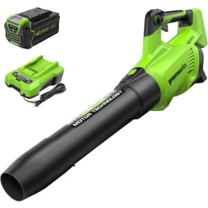 Greenworks 40V Cordless Brushless Leaf Blower: $120.17 Greenworks 40V Cordless Brushless Leaf Blower: $120.17