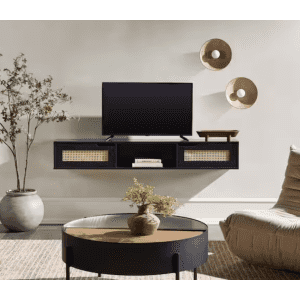 Welwick Designs 58" Modern Floating TV Stand: $98