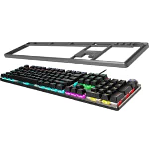 MSI Forge GK310 Red Switch RGB Keyboard: $40