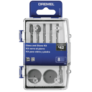 Dremel Glass & Stone Rotary Tool 8-Piece Micro Accessory Kit: $7