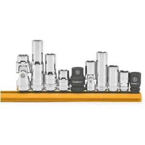 GearWrench 10-Piece Single Size Socket Set: $25