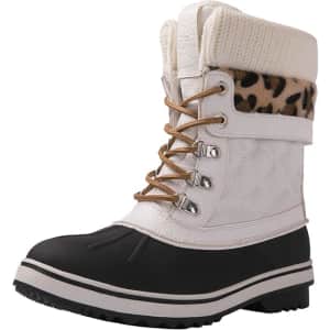Globalwin Women's Waterproof Winter Boots: $22.31