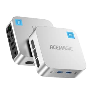 AceMagician V1 Vista N150 Mini Desktop PC: $119.09