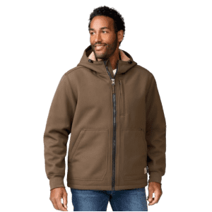 Free Country Men's Hooded Soft-Shell Jacket: $48