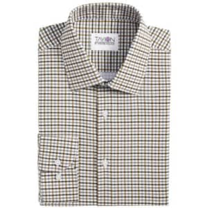 Tayion Collection Men's Slim-Fit Plaid Dress Shirt: $10.76 Tayion Collection Men's Slim-Fit Plaid Dress Shirt: $10.76