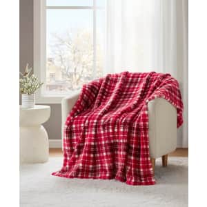 Premier Comfort 50" x 70" Cozy Plush Printed Throw: $12