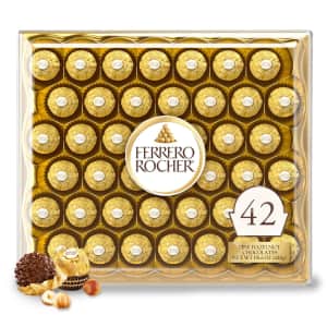 Ferrero Rocher 42-Piece Box: $16
