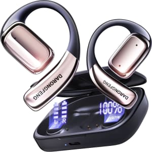 Darongfeng Open Ear Wireless Bluetooth Headphones: $17.99 Darongfeng Open Ear Wireless Bluetooth Headphones: $17.99