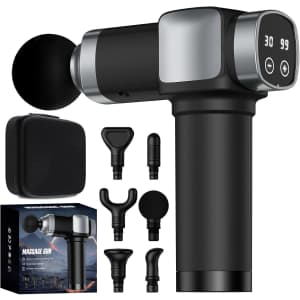 Kupaky Handheld Deep Tissue Massage Gun: $14.99 Kupaky Handheld Deep Tissue Massage Gun: $14.99