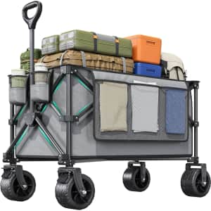 YitaHome Collapsible Folding Beach Wagon: $44.99