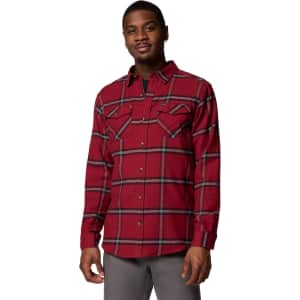 Columbia Men's Bearmouth Springs Roll Up Flannel Shirt: $16 Columbia Men's Bearmouth Springs Roll Up Flannel Shirt: $16
