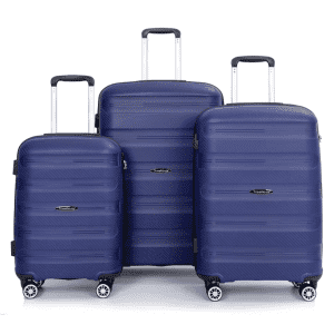 Travelhouse Hardshell 3-Piece Luggage Set: $56 Travelhouse Hardshell 3-Piece Luggage Set: $56