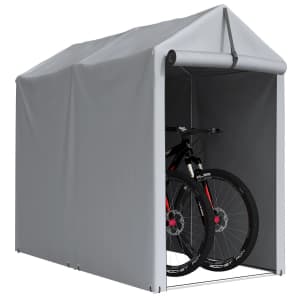 Homall 3x6-Foot Portable Storage Shed: $63 Homall 3x6-Foot Portable Storage Shed: $63