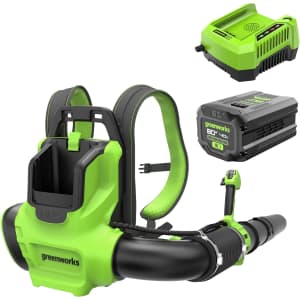 Greenworks 80V Backpack Blower Kit: $260 Greenworks 80V Backpack Blower Kit: $260